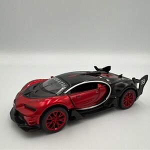Double Horses Bugatti Vision GT 1:32 Red Diecast Toy Car with Light & Sound